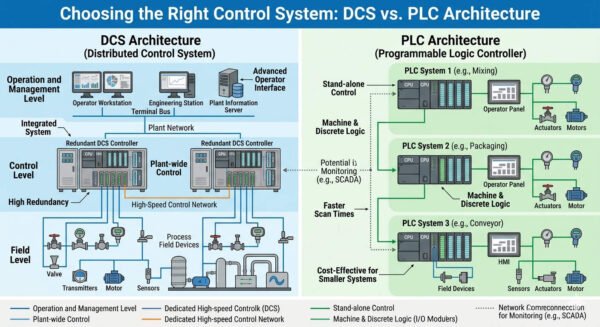 DCS vs. PLC + SCADA: Which System Offers Better Stability?