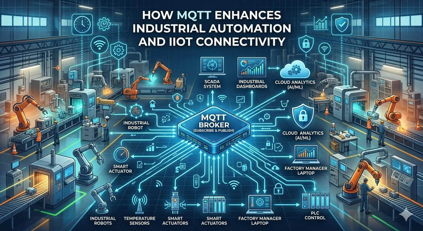 How MQTT Enhances Industrial Automation and IIOT Connectivity