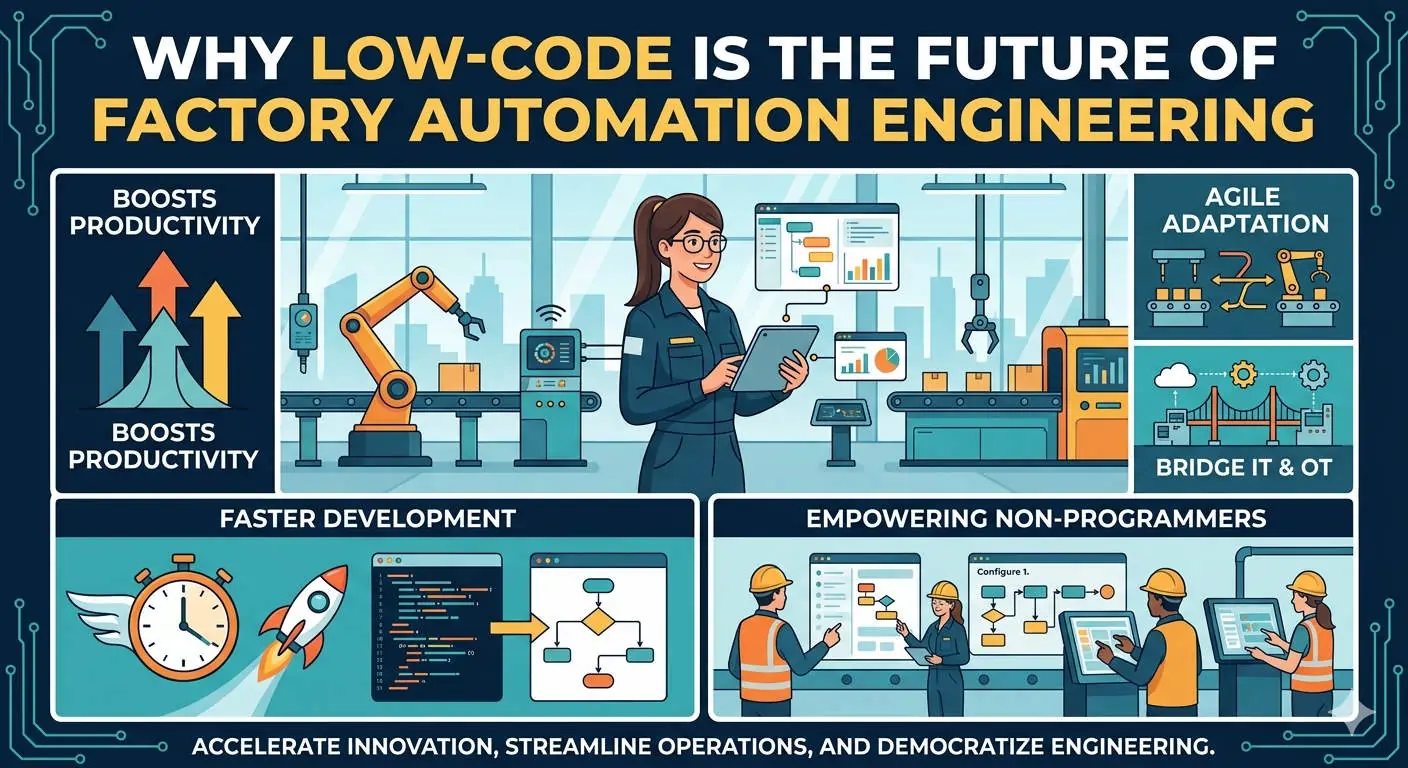Why Low-Code is the Future of Factory Automation Engineering