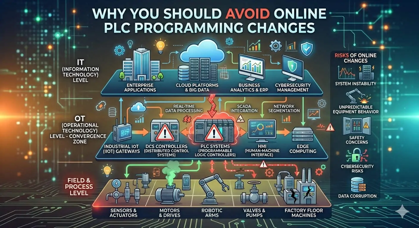 Why You Should Avoid Online PLC Programming Changes