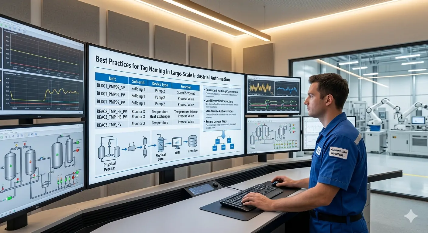 Best Practices for Tag Naming in Large-Scale Industrial Automation