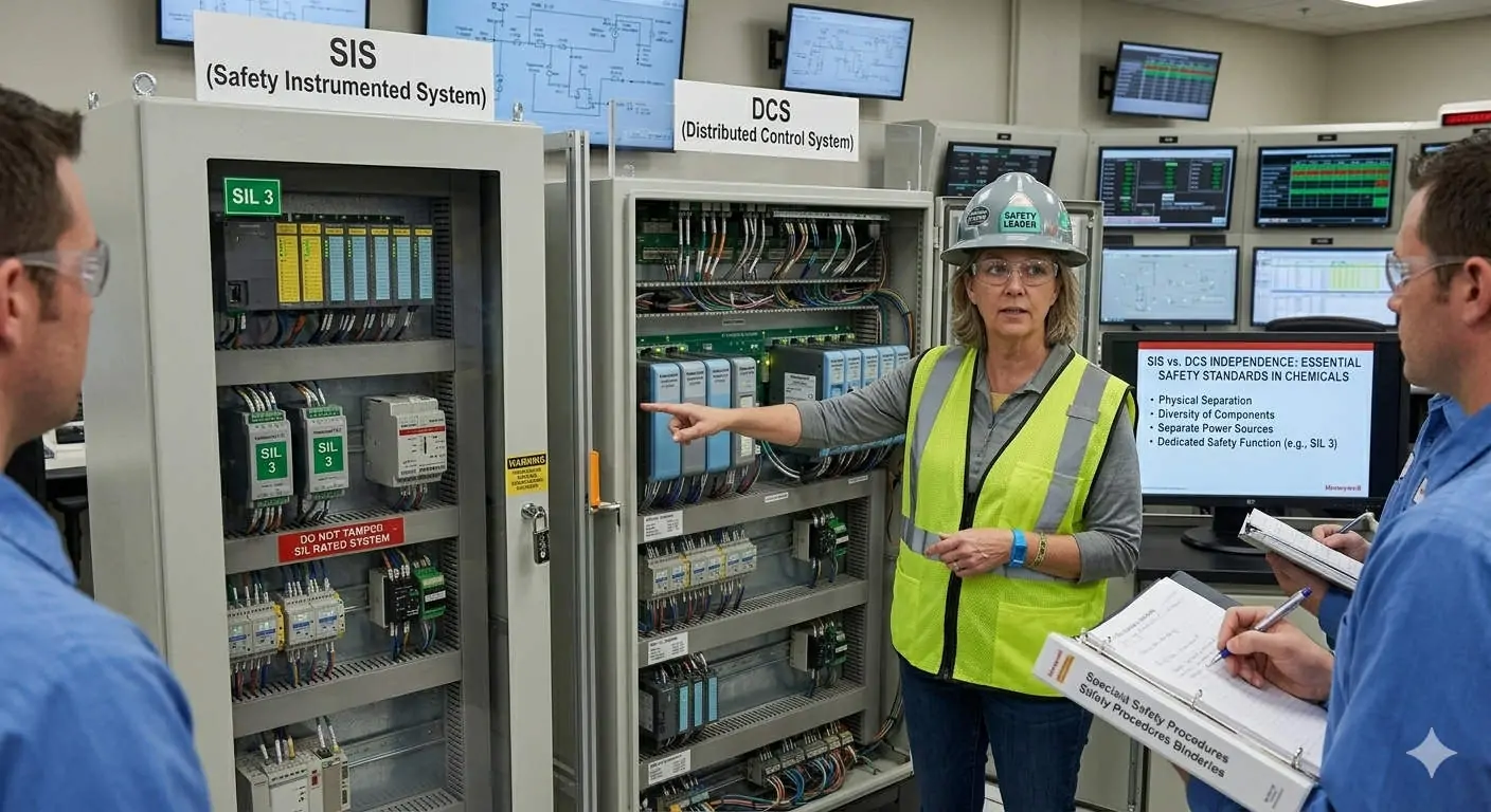 SIS vs. DCS Independence Essential Safety Standards in Chemicals