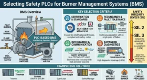 Selecting Safety PLCs for Burner Management Systems