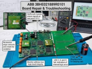ABB 3BHE021889R0101 Board Repair Troubleshooting