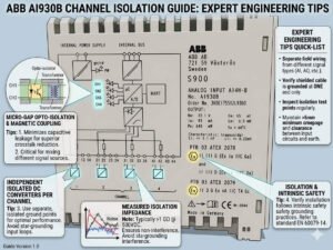 ABB AI930B Channel Isolation Guide Expert Engineering Tips