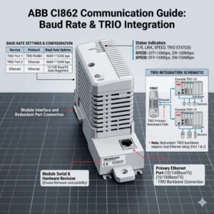 ABB CI862 Communication Guide Baud Rate TRIO Integration