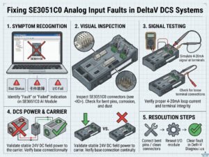 Fixing SE3051C0 Analog Input Faults in DeltaV DCS Systems