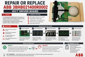 Repair or Replace ABB 3BHB021400R0002 IGCT Driver Board