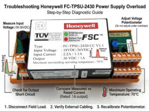 Troubleshooting Honeywell FC-TPSU-2430 Power Supply Overload