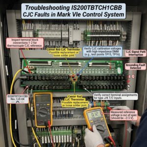 Troubleshooting IS200TBTCH1CBB CJC Faults in Mark VIe
